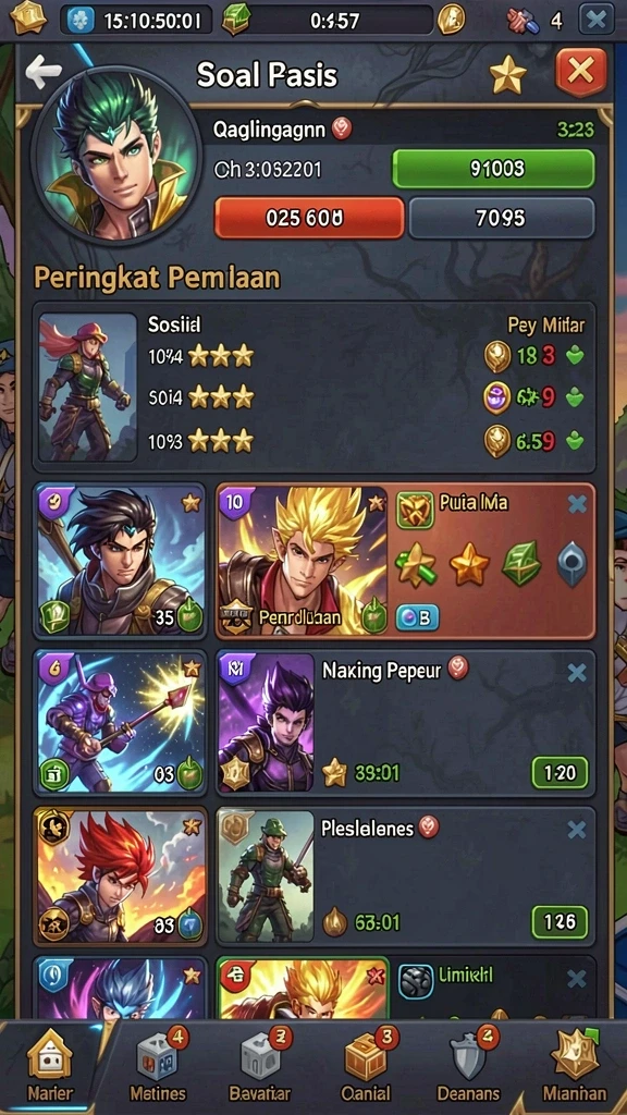 b8vip - Screenshot yang menunjukkan fitur komunitas pemain.