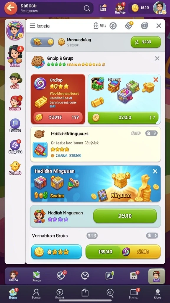 bento123 - Berbagai karakter menarik untuk dipilih dan dimainkan.