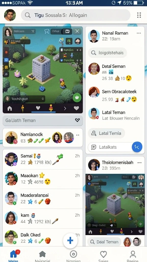 diana4d - Fitur sosial yang memudahkan interaksi antar pemain.