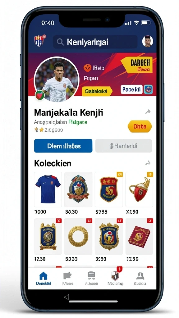 j200m - Screenshot dari karakter utama dalam J200M.