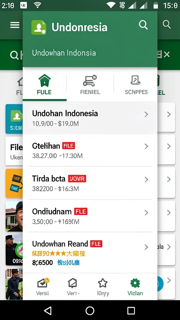 mancingduit - Tampilan antarmuka utama MANCINGDUIT yang menarik.